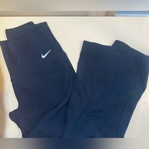 Nike Zenvy Dri-FIT Flare Leggings – Women’s S | Armory Navy / Sail